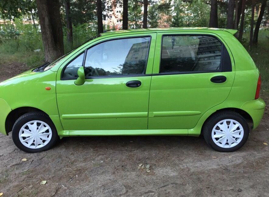 2003 Chery Sweet (QQ) 0.8 i (52 CH)  Fiche technique, consommation de  carburant , Dimensions