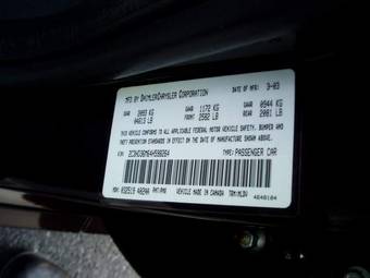 2003 Chrysler Concorde Photos