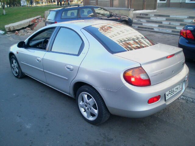 2001 Chrysler NEON specs, Engine size 1.6, Fuel type