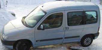 2000 Citroen Berlingo Pics