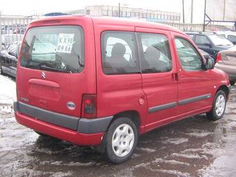 2001 Citroen Berlingo Photos