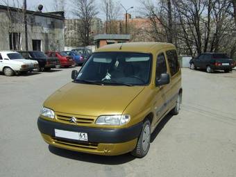 2001 Citroen Berlingo Pictures