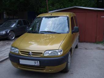 2001 Citroen Berlingo Pictures