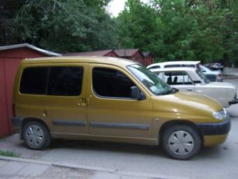 2001 Citroen Berlingo Pictures