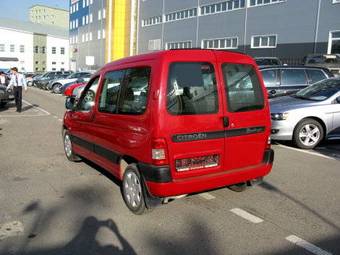 2006 Citroen Berlingo Photos