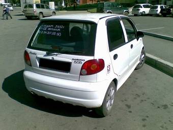 2002 Daewoo Matiz For Sale