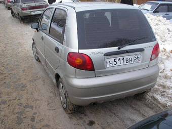 2005 Daewoo Matiz For Sale