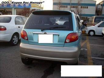 2005 Daewoo Matiz Pics