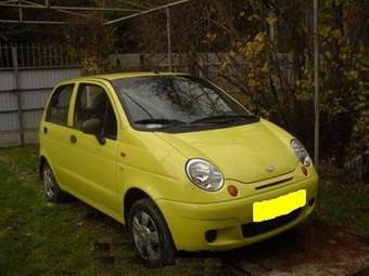 2007 Daewoo Matiz