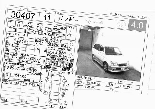 1999 Daihatsu Pyzar Photos