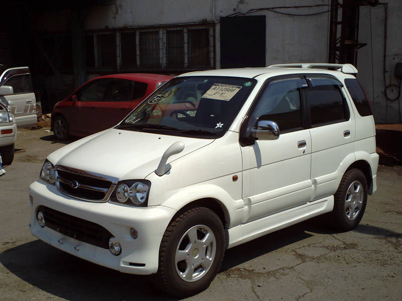 2004 Daihatsu  Terios specs Engine size 1 3l Fuel type 