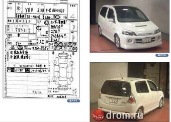 2000 Daihatsu YRV For Sale
