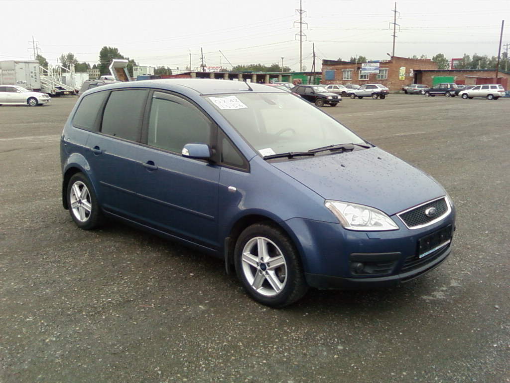 2005 FORD Cmax specs, Engine size 2.0, Fuel type Gasoline