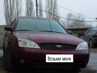 2001 Ford Mondeo Pictures