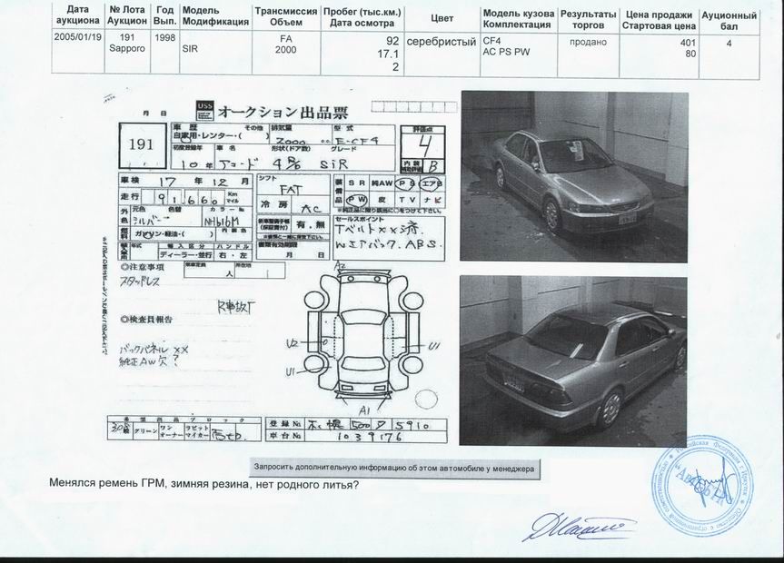 1998 Honda Accord