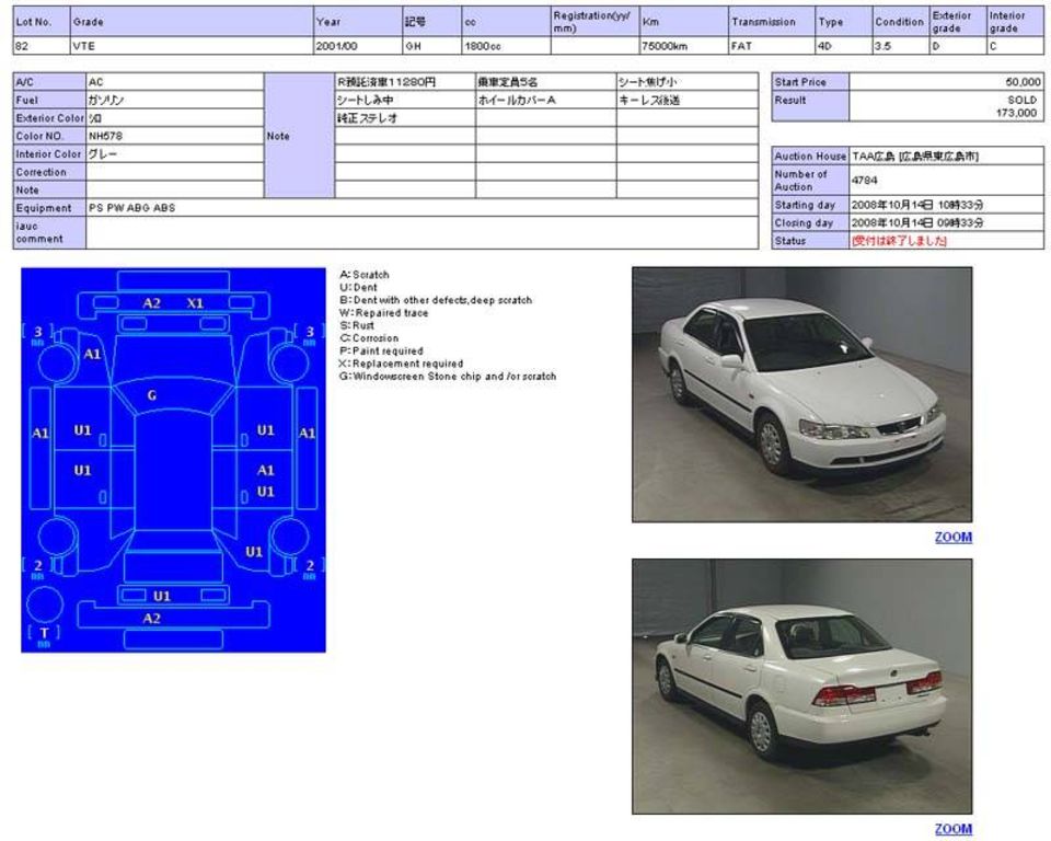 2001 Honda Accord