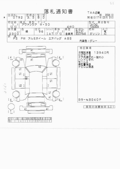 2000 Honda Avancier Images