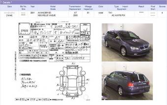 2001 Honda Avancier Photos