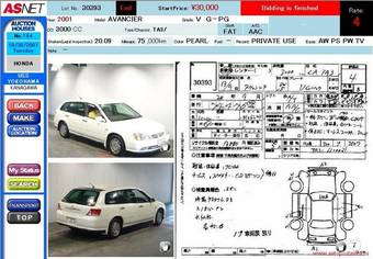 2001 Honda Avancier Photos