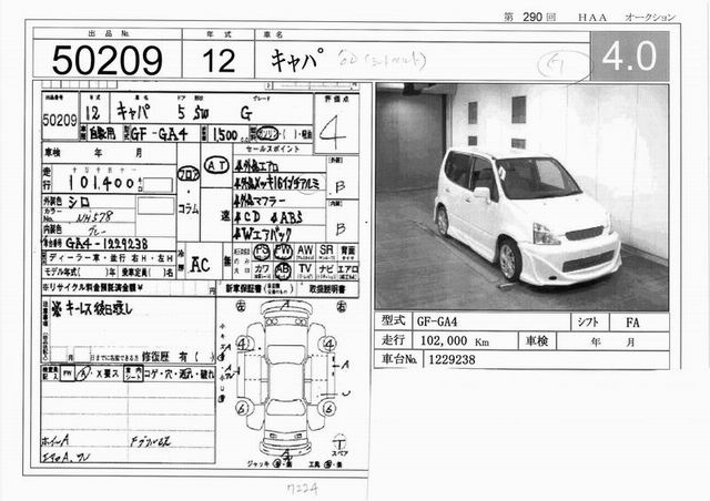 2000 Honda Capa Photos