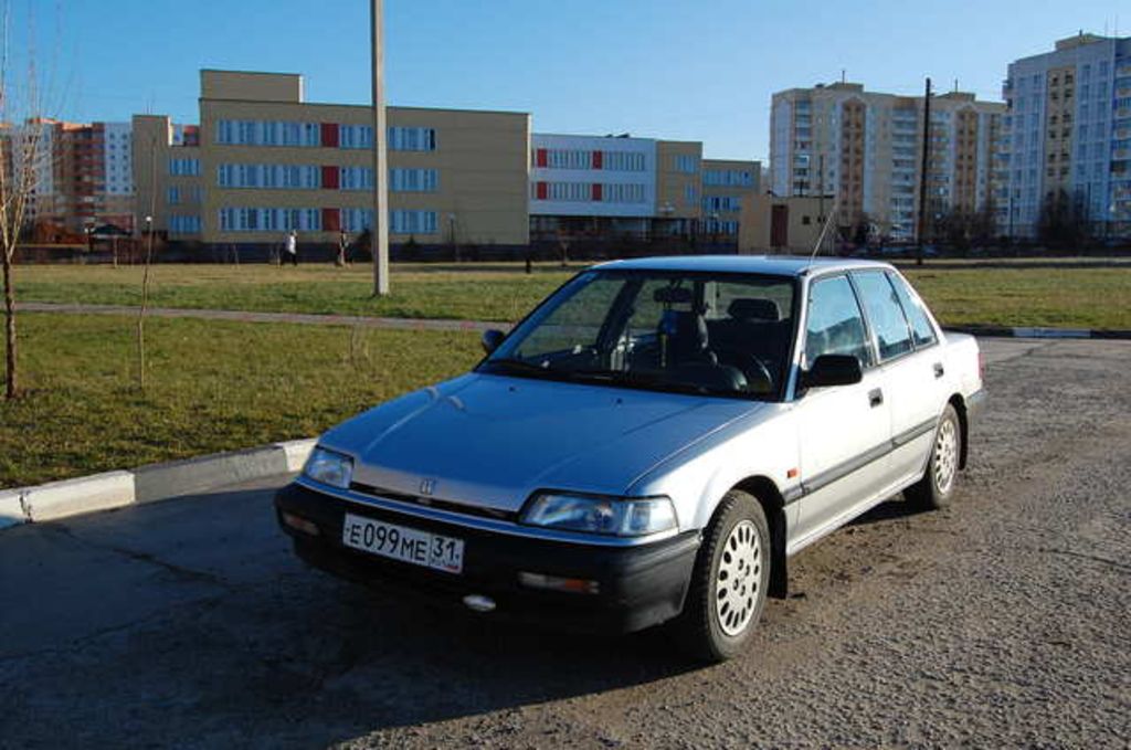 1990 Honda Civic specs, Engine size 1600cm3, Fuel type Gasoline, Drive