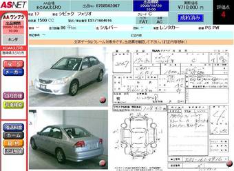 2005 Honda Civic Ferio Pictures