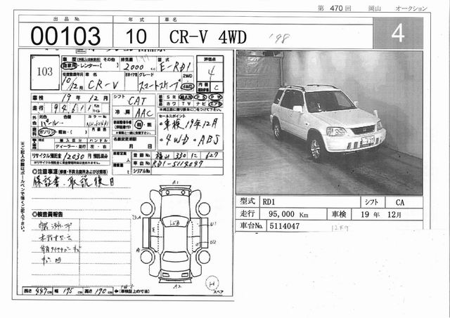 1998 Honda CR-V Pictures