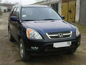 2002 Honda CR-V Photos