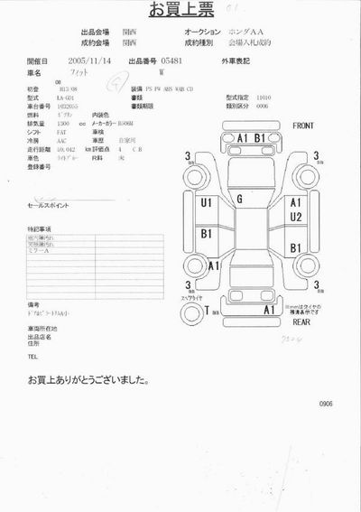 2001 Honda Fit For Sale