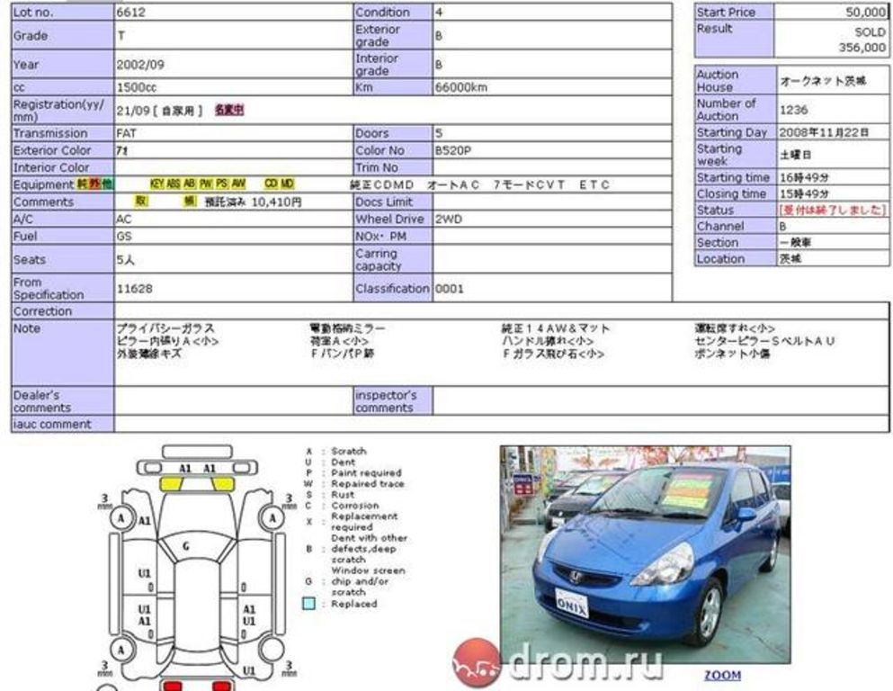 2002 Honda Fit