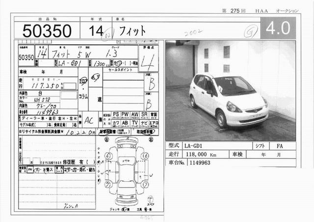 2002 Honda Fit Pictures