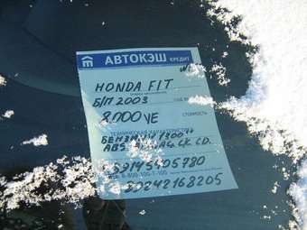 2003 Honda Fit