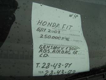 2003 Honda Fit Pics