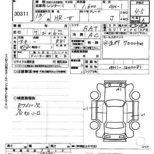 2001 Honda HR-V Photos