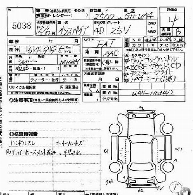 2000 Honda Inspire Pictures