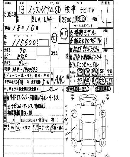 2001 Honda Inspire Pictures