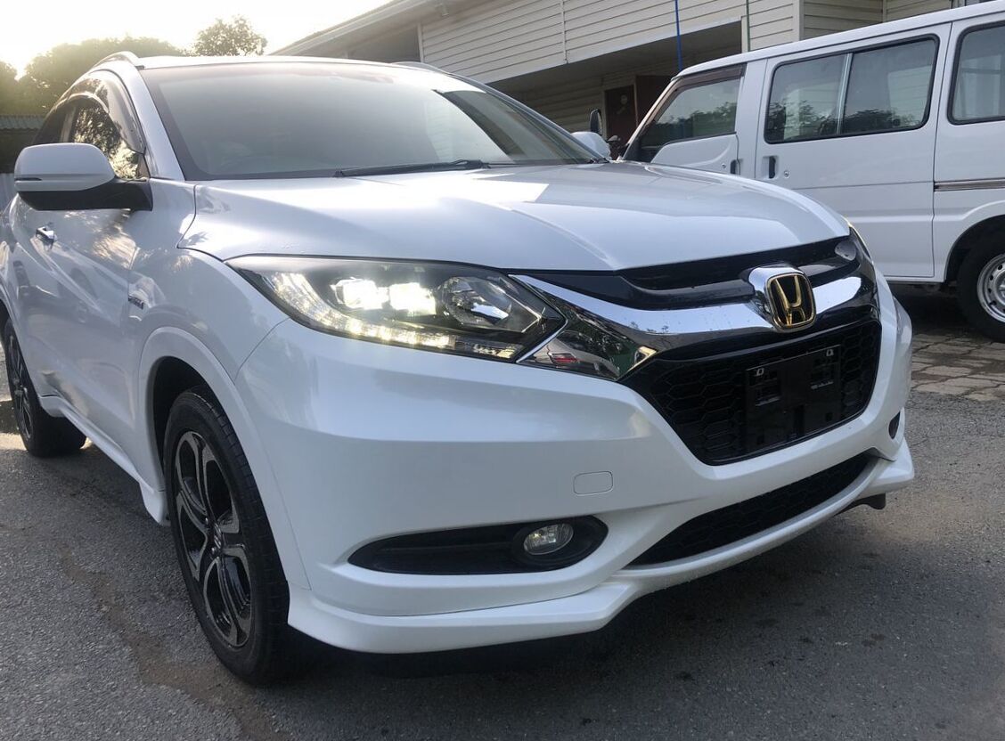 2014 Honda Vezel DAA-RU3 1.5 Hybrid Z (132 Hp) specs, technical data ...