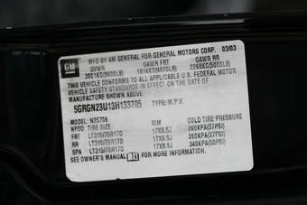 2003 Hummer H2 Photos