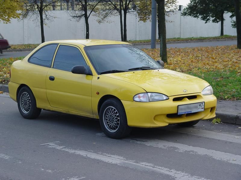 1997 Hyundai Accent specs, Engine size 1400cm3, Fuel type