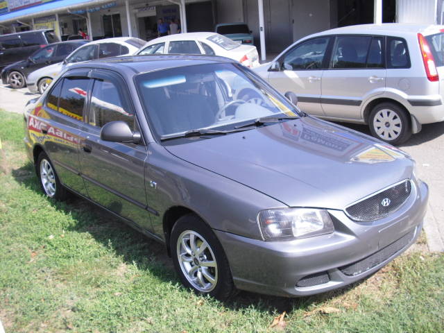 2004 Hyundai Accent specs, Engine size 1.5, Drive wheels