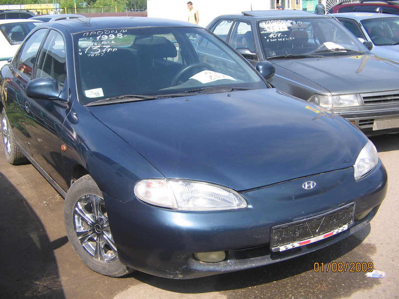 1998 Hyundai Elantra specs, Engine size 1600cm3