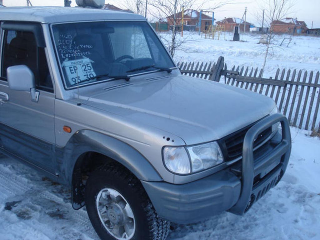 2001 Hyundai Galloper