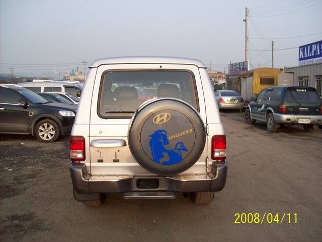 2001 Hyundai Galloper