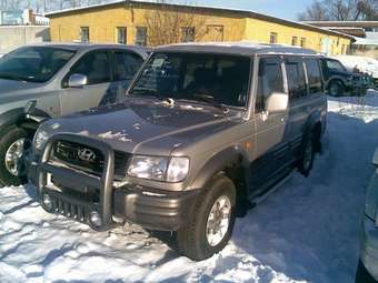 2001 Hyundai Galloper