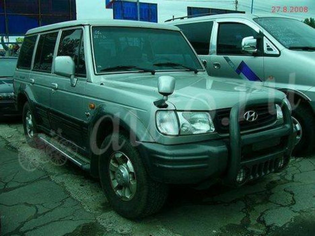 Хендай галлопер 2001