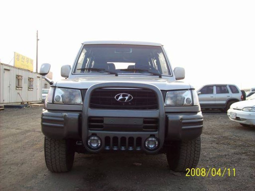 Хендай галлопер 2001