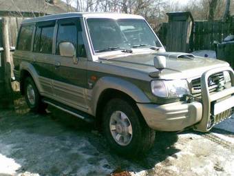 Hyundai galloper 2001
