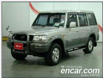 2002 Hyundai Galloper Photos