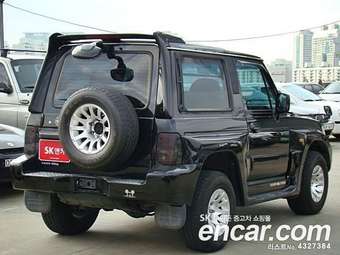 2002 Hyundai Galloper Images