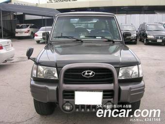 2002 Hyundai Galloper Photos